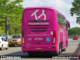 Transbrasiliana Transportes e Turismo 2730 na cidade de Brasília, Distrito Federal, Brasil, por Marlon Mendes da Silva Souza. Número da foto: #:id.