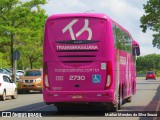 Transbrasiliana Transportes e Turismo 2730 na cidade de Brasília, Distrito Federal, Brasil, por Marlon Mendes da Silva Souza. ID da foto: :id.