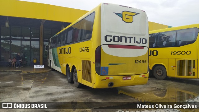 Empresa Gontijo de Transportes 12465 na cidade de Perdões, Minas Gerais, Brasil, por Mateus Oliveira Gonçalves. ID da foto: 10780871.