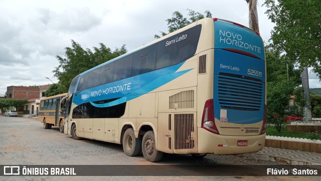 Viação Novo Horizonte 525511 na cidade de Brejolândia, Bahia, Brasil, por Flávio  Santos. Número da foto: #10778787.