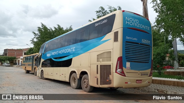 Viação Novo Horizonte 525511 na cidade de Brejolândia, Bahia, Brasil, por Flávio  Santos. ID da foto: 10778787.