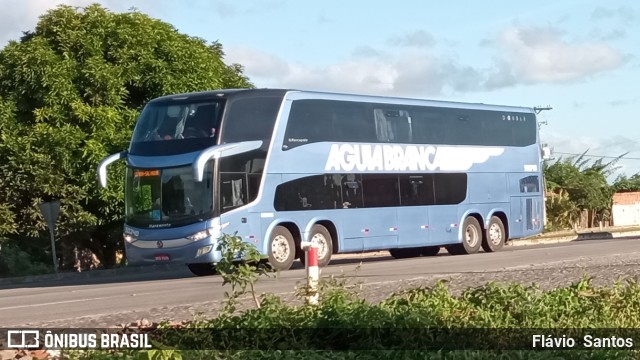 Viação Águia Branca 50250 na cidade de Cruz das Almas, Bahia, Brasil, por Flávio  Santos. ID da foto: 10777656.