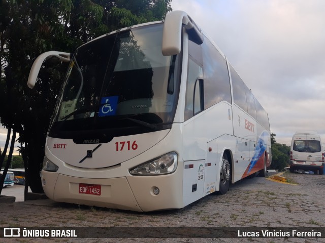 BBTT - Benfica Barueri Transporte e Turismo 1716 na cidade de Sorocaba, São Paulo, Brasil, por Lucas Vinicius Ferreira. ID da foto: 10780363.