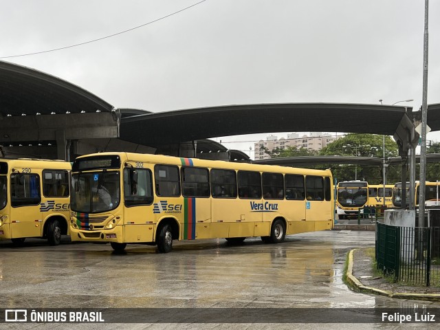 Expresso Vera Cruz 302 na cidade de Recife, Pernambuco, Brasil, por Felipe Luiz. ID da foto: 10779522.