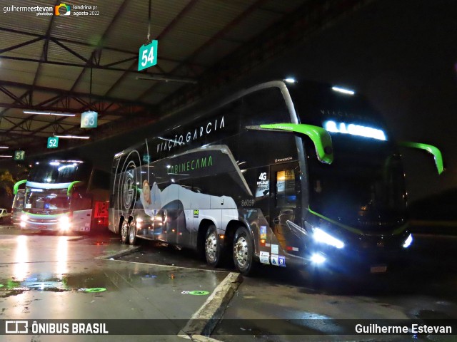 Viação Garcia 86059 na cidade de Londrina, Paraná, Brasil, por Guilherme Estevan. Número da foto: #10779300.