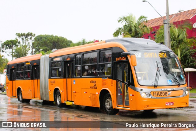 Auto Viação Redentor HA608 na cidade de Curitiba, Paraná, Brasil, por Paulo Henrique Pereira Borges. Número da foto: #10780674.
