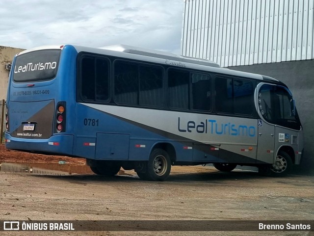 Leal Transporte e Turismo 0781 na cidade de Samambaia, Distrito Federal, Brasil, por Brenno Santos. ID da foto: 10777637.