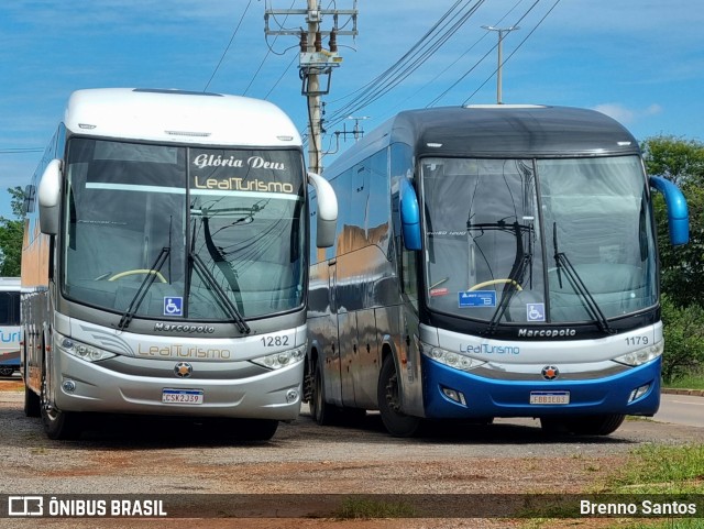 Leal Transporte e Turismo 1282 na cidade de Samambaia, Distrito Federal, Brasil, por Brenno Santos. Número da foto: #10777652.