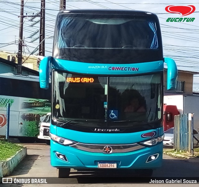Eucatur - Empresa União Cascavel de Transportes e Turismo 5845 na cidade de Manaus, Amazonas, Brasil, por Jeison Gabriel Souza. Número da foto: #10777891.