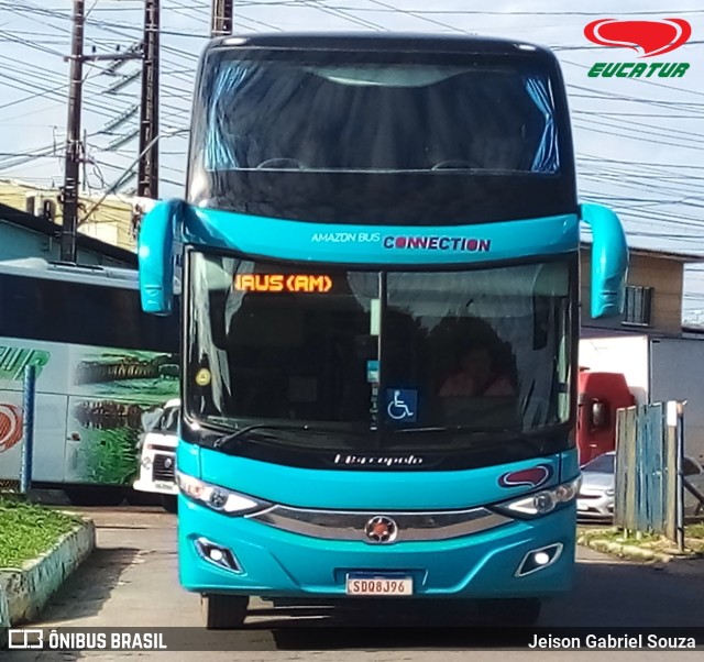 Eucatur - Empresa União Cascavel de Transportes e Turismo 5845 na cidade de Manaus, Amazonas, Brasil, por Jeison Gabriel Souza. ID da foto: 10777891.