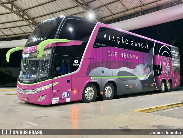 Viação Garcia 8745 na cidade de Marília, São Paulo, Brasil, por Júnior Juninho. Número da foto: #10777538.