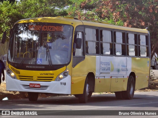 Via Metro - Auto Viação Metropolitana 118 na cidade de Maracanaú, Ceará, Brasil, por Bruno Oliveira Nunes. Número da foto: #10779505.