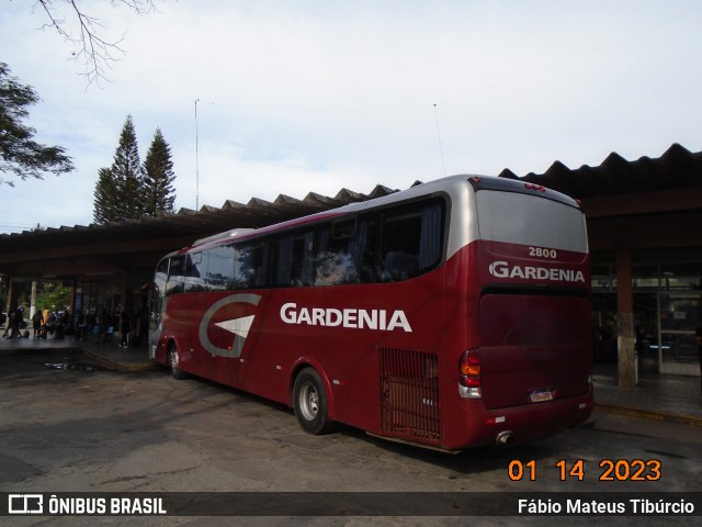 Expresso Gardenia 2800 na cidade de Três Corações, Minas Gerais, Brasil, por Fábio Mateus Tibúrcio. Número da foto: #10780540.