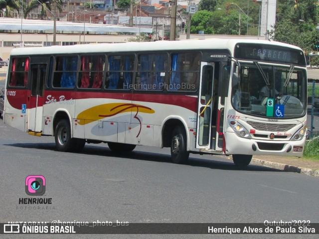 Viação São Bento Ribeirão Preto 11275 na cidade de Ribeirão Preto, São Paulo, Brasil, por Henrique Alves de Paula Silva. Número da foto: #10778353.