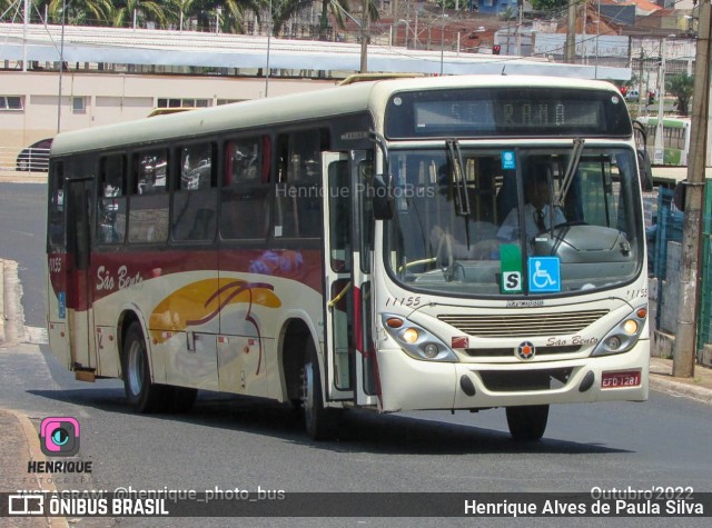 Viação São Bento Ribeirão Preto 11155 na cidade de Ribeirão Preto, São Paulo, Brasil, por Henrique Alves de Paula Silva. Número da foto: #10778352.
