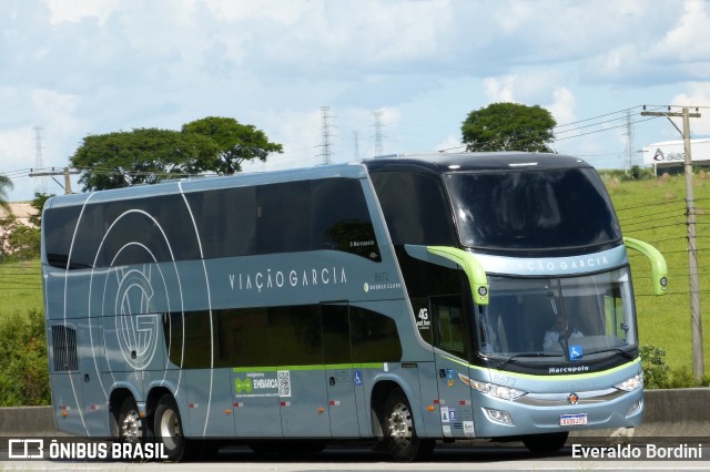 Viação Garcia 8672 na cidade de São José dos Campos, São Paulo, Brasil, por Everaldo Bordini. Número da foto: #10779945.