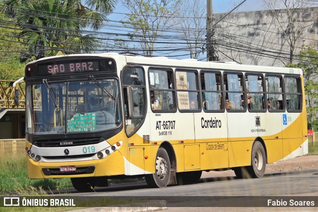 Empresa de Transportes Nova Marambaia AT-66707 na cidade de Belém, Pará, Brasil, por Fabio Soares. Número da foto: #10781008.