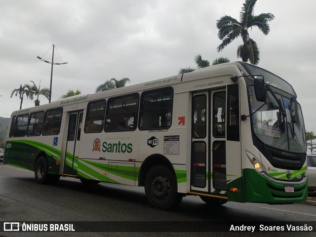 Viação Piracicabana Santos 4218 na cidade de Santos, São Paulo, Brasil, por Andrey  Soares Vassão. Número da foto: #10779676.