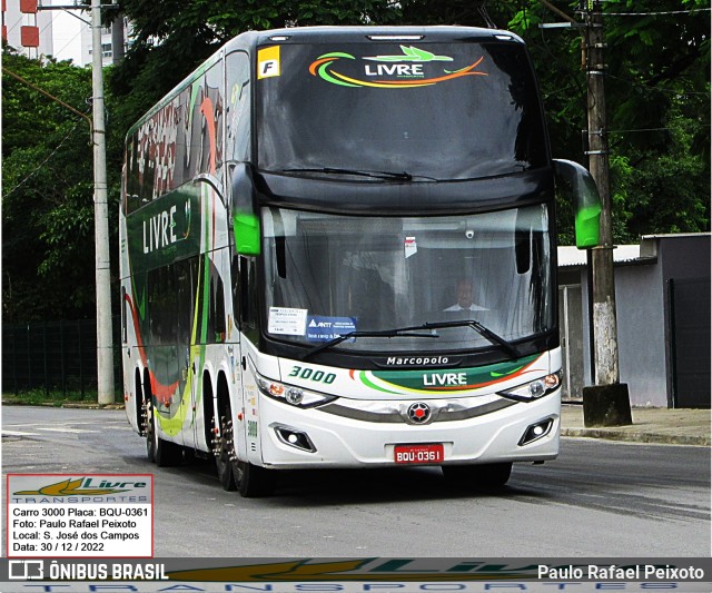 Livre Transportes 3000 na cidade de São José dos Campos, São Paulo, Brasil, por Paulo Rafael Peixoto. Número da foto: #10777712.