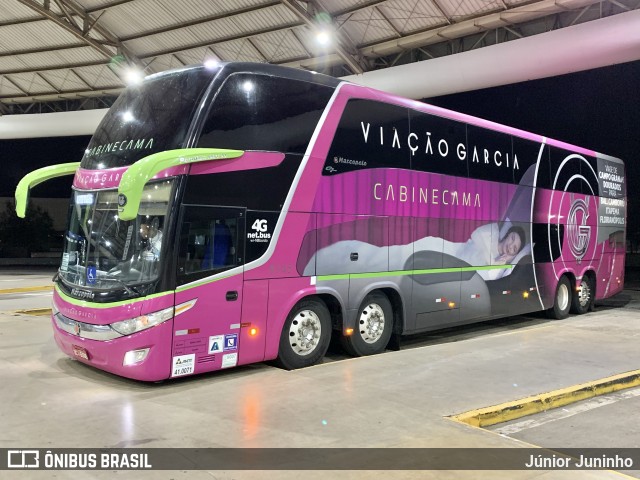 Viação Garcia 8745 na cidade de Marília, São Paulo, Brasil, por Júnior Juninho. Número da foto: #10777555.