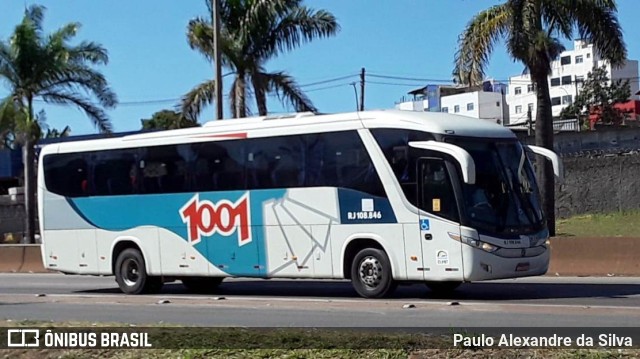 Auto Viação 1001 RJ 108.846 na cidade de Betim, Minas Gerais, Brasil, por Paulo Alexandre da Silva. ID da foto: 10782146.