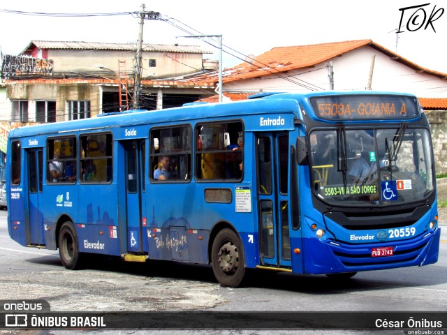 Viação Torres 20559 na cidade de Belo Horizonte, Minas Gerais, Brasil, por César Ônibus. ID da foto: 10783783.