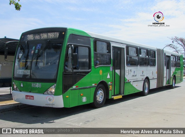 VB Transportes e Turismo 3253 na cidade de Campinas, São Paulo, Brasil, por Henrique Alves de Paula Silva. ID da foto: 10783826.