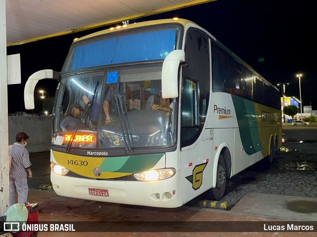 Empresa Gontijo de Transportes 14630 na cidade de Feira de Santana, Bahia, Brasil, por Lucas Marcos. ID da foto: 10782706.