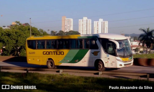 Empresa Gontijo de Transportes 3220 na cidade de Betim, Minas Gerais, Brasil, por Paulo Alexandre da Silva. ID da foto: 10782163.