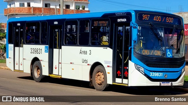 Urbi Mobilidade Urbana 339831 na cidade de Samambaia, Distrito Federal, Brasil, por Brenno Santos. ID da foto: 10783428.