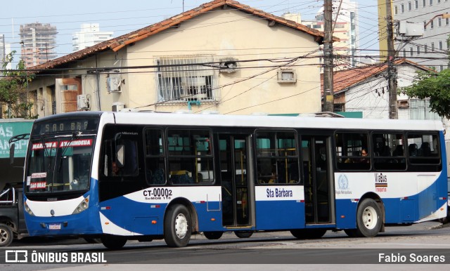 ViaBus Transportes CT-00002 na cidade de Belém, Pará, Brasil, por Fabio Soares. ID da foto: 10783419.