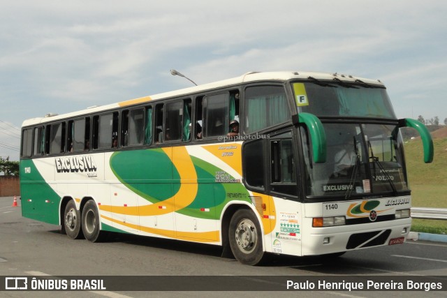 Exclusiva Turismo 1140 na cidade de Aparecida, São Paulo, Brasil, por Paulo Henrique Pereira Borges. ID da foto: 10783524.