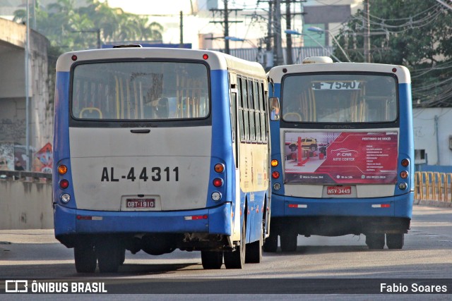Auto Viação Monte Cristo AL-44311 na cidade de Belém, Pará, Brasil, por Fabio Soares. Número da foto: #10782167.