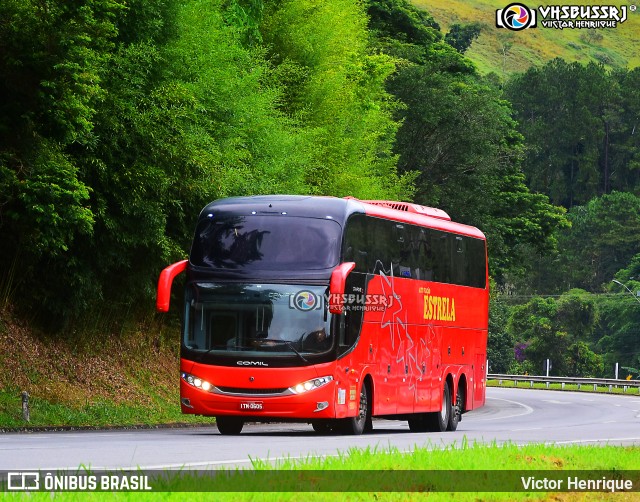 Auto Viação Estrela 5050 na cidade de Petrópolis, Rio de Janeiro, Brasil, por Victor Henrique. ID da foto: 10783406.