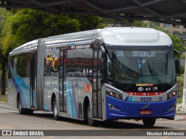 Next Mobilidade - ABC Sistema de Transporte 8258 na cidade de São Paulo, São Paulo, Brasil, por Nicolas Matheusz. Número da foto: #10781928.