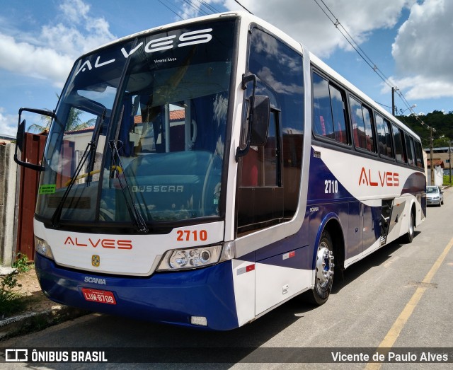 Alves Turismo 2710 na cidade de Itapecerica, Minas Gerais, Brasil, por Vicente de Paulo Alves. ID da foto: 10783399.