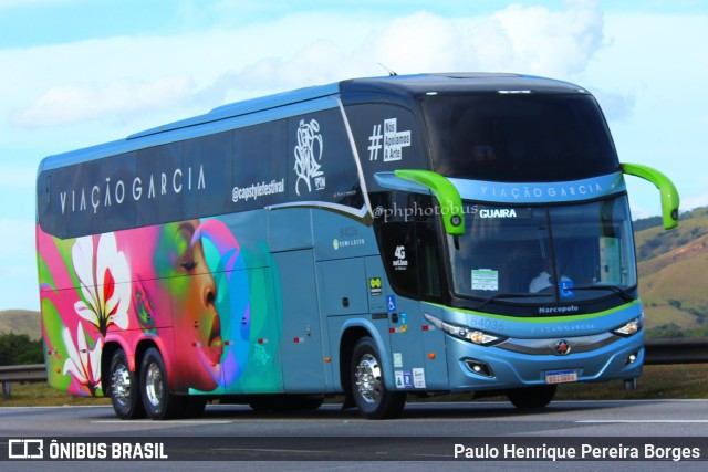 Viação Garcia 84036 na cidade de Resende, Rio de Janeiro, Brasil, por Paulo Henrique Pereira Borges. Número da foto: #10783300.