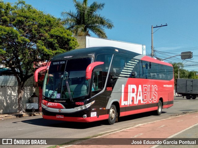Lirabus 11065 na cidade de Monte Mor, São Paulo, Brasil, por José Eduardo Garcia Pontual. Número da foto: #10784865.