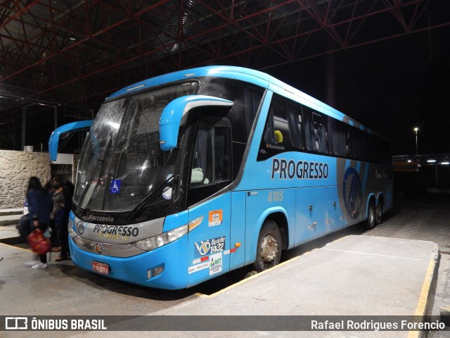 Auto Viação Progresso 6105 na cidade de Maceió, Alagoas, Brasil, por Rafael Rodrigues Forencio. Número da foto: #10786102.