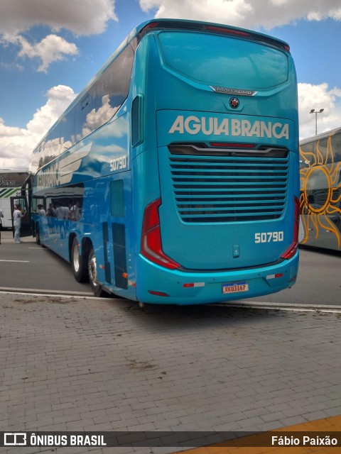 Viação Águia Branca 50790 na cidade de Barueri, São Paulo, Brasil, por Fábio Paixão. Número da foto: #10784881.