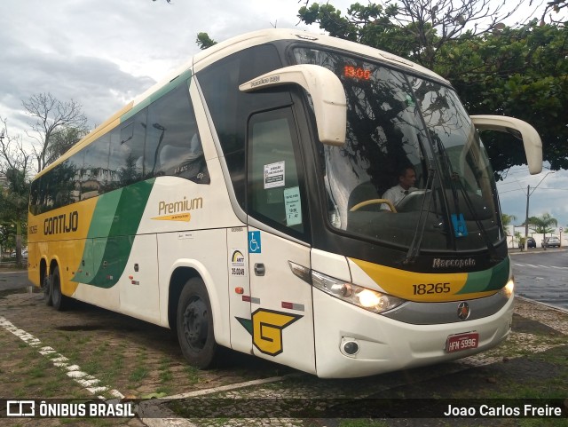 Empresa Gontijo de Transportes 18265 na cidade de Bauru, São Paulo, Brasil, por Joao Carlos Freire. ID da foto: 10785132.