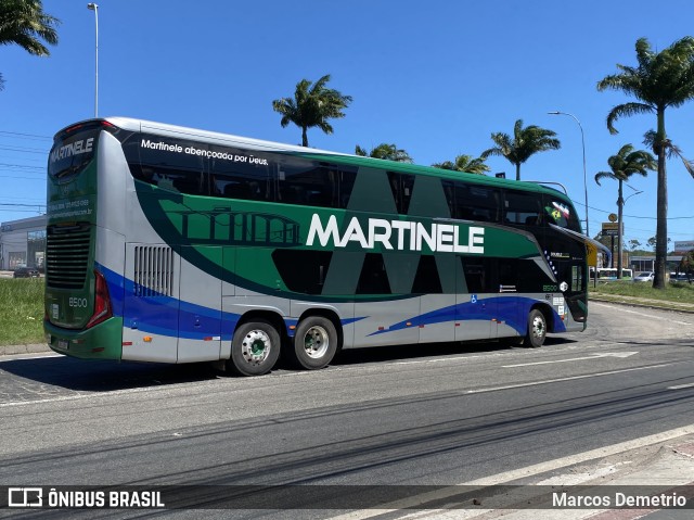 Martinele Transportes 8500 na cidade de Serra, Espírito Santo, Brasil, por Marcos Demetrio. ID da foto: 10784760.