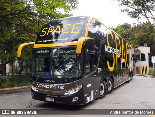 Expresso Nordeste 5830 na cidade de São Paulo, São Paulo, Brasil, por Andre Santos de Moraes. ID da foto: 10787647.