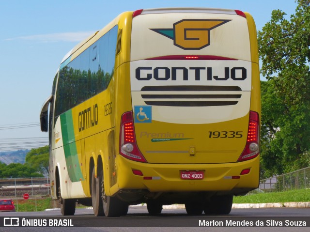 Empresa Gontijo de Transportes 19335 na cidade de Brasília, Distrito Federal, Brasil, por Marlon Mendes da Silva Souza. ID da foto: 10784804.