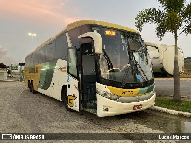 Empresa Gontijo de Transportes 21300 na cidade de Escada, Pernambuco, Brasil, por Lucas Marcos. ID da foto: 10787788.