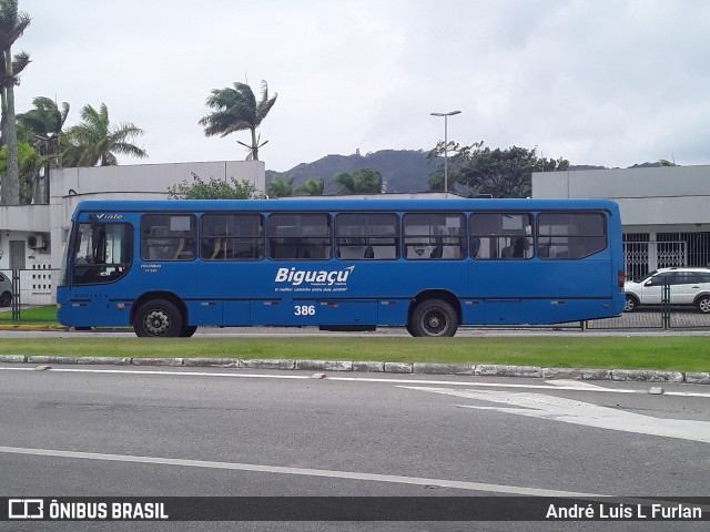 Biguaçu Transportes Coletivos Administração e Participação 386 na cidade de Florianópolis, Santa Catarina, Brasil, por André Luis L Furlan. Número da foto: #10784622.