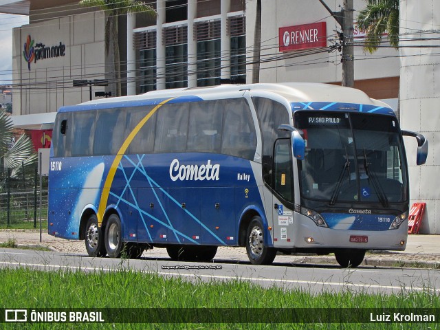 Viação Cometa 15110 na cidade de Juiz de Fora, Minas Gerais, Brasil, por Luiz Krolman. ID da foto: 10784273.