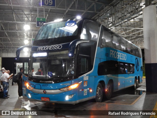 Auto Viação Progresso 6137 na cidade de Recife, Pernambuco, Brasil, por Rafael Rodrigues Forencio. Número da foto: #10786085.