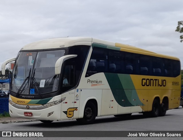 Empresa Gontijo de Transportes 18955 na cidade de São Paulo, São Paulo, Brasil, por José Vitor Oliveira Soares. Número da foto: #10785570.