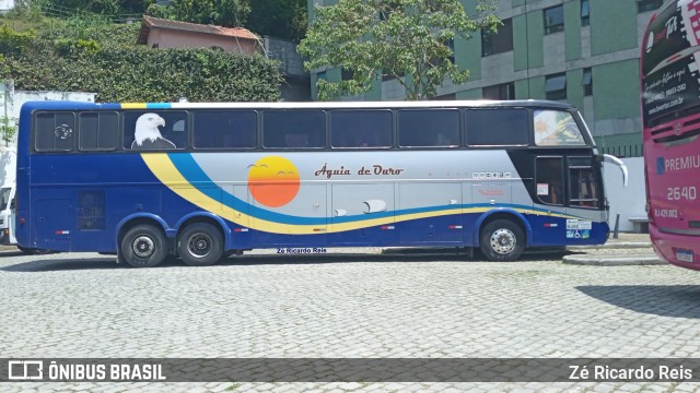 Águia de Ouro Turismo 9153 na cidade de Petrópolis, Rio de Janeiro, Brasil, por Zé Ricardo Reis. Número da foto: #10785171.